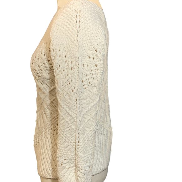 The Limited Handknit Cable Knit Sweater - Picture 2 of 5